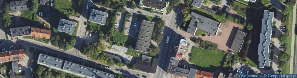 Zdjęcie satelitarne Prywatny Gabinet Internistyczny Lek