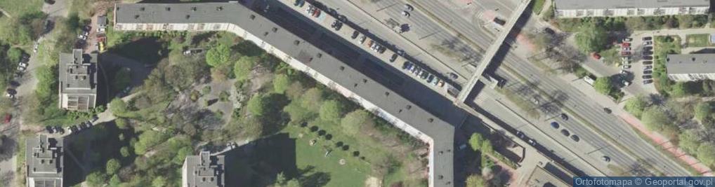 Zdjęcie satelitarne Pryzmat Biuro Projektowe