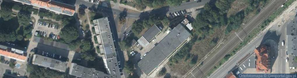 Zdjęcie satelitarne Pryzmat - Szczecin