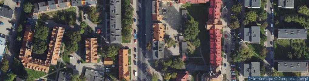 Zdjęcie satelitarne Przdsiębiorstwo Handlowo Usługowe Handpol