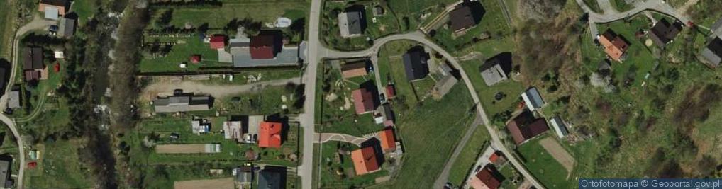 Zdjęcie satelitarne Przecieranie Drewna Produkcja Wyrobów Drzewnych Aleksander Biernat