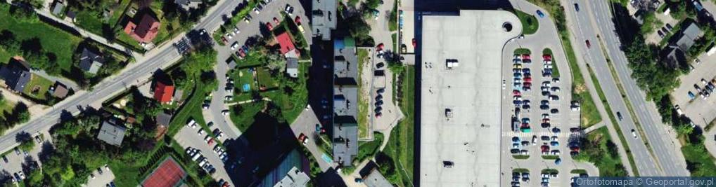 Zdjęcie satelitarne przed Handlowo Usługowe Celuz