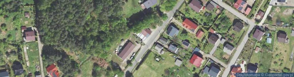 Zdjęcie satelitarne Przedewsie Agata Kiszkan Józef Kiszkan