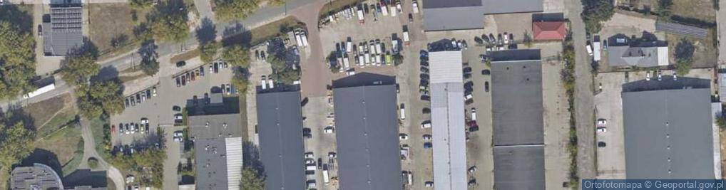 Zdjęcie satelitarne Przeds Handl Wiwa Oczachowski Marian Winiarek Anita Wiśniewska Anna