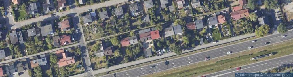 Zdjęcie satelitarne Przeds Handlowe Danlak Makowski Mirosław Hinz Krzysztof