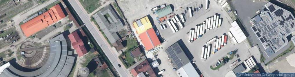 Zdjęcie satelitarne Przeds Handlowe Pol Slav Gurbowicz Marek Gurbowicz Elżbieta