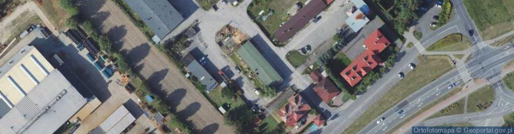Zdjęcie satelitarne Przeds Handlowe Sur Polska T Dybczyński G Wojas D Kafliński