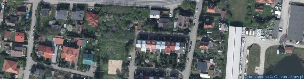 Zdjęcie satelitarne Przeds.Handlowo-Usługowe "Arpon" Pontus Zbigniew