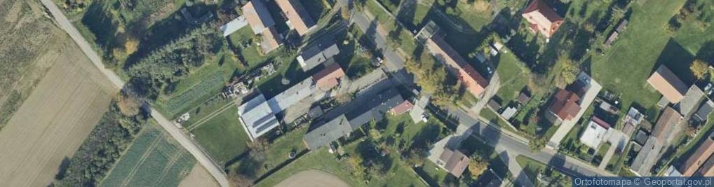 Zdjęcie satelitarne Przeds Handlowo Usługowe Hand Det i Hurt