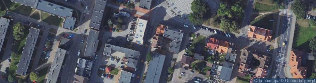 Zdjęcie satelitarne Przeds Handlowo Usługowe Herbaciany Raj