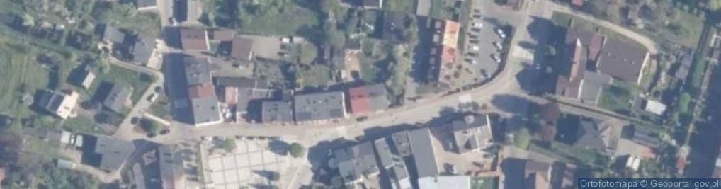 Zdjęcie satelitarne Przeds Handlowo Usługowe Kola
