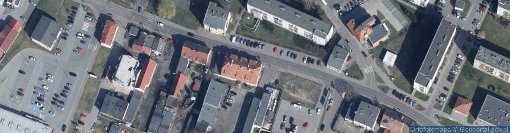 Zdjęcie satelitarne Przeds Handlowo Usługowe Market Paweł Borysow