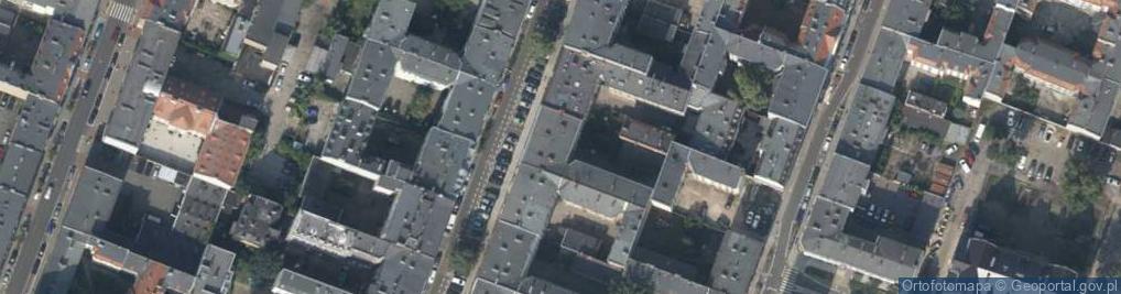 Zdjęcie satelitarne Przeds Handlowo Usługowe Perfecta Panowicz Piotr Frąckowiak Lidia