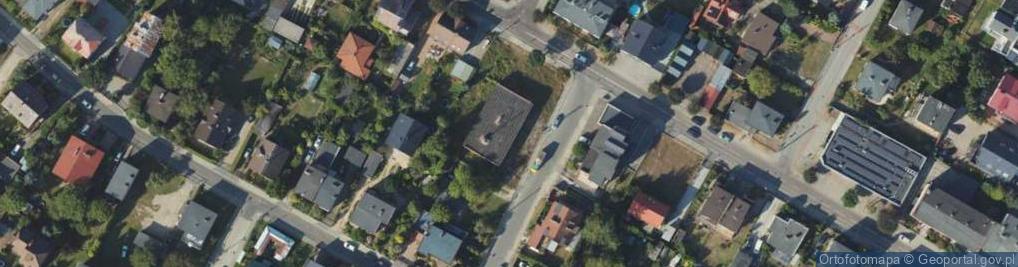 Zdjęcie satelitarne Przeds Handlowo Usługowe Rumet