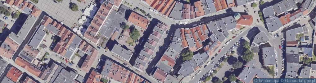 Zdjęcie satelitarne Przeds.Handlowo-Usługowe "Schwarzer" Maciej Schwarzer