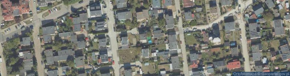 Zdjęcie satelitarne Przeds Handlowo Usługowe w w Wiesław Pasiecznik Władysław Sobczyk