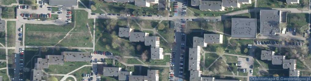 Zdjęcie satelitarne Przeds Handlowo Usługowem Behapol