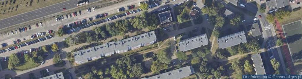 Zdjęcie satelitarne Przeds Prod Han Usł Exp Imp Kaz Orcholska Beata Orcholski K