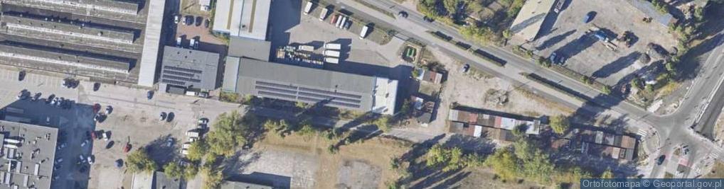 Zdjęcie satelitarne Przeds Prod Han Usł i K System Krymski Mirosław Iwaszkiewicz P