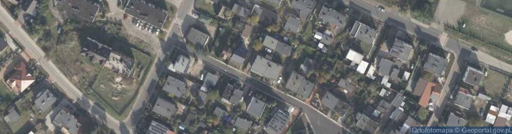 Zdjęcie satelitarne Przeds Prod Handl Mark Sport Grafka Marek Stańka Dariusz