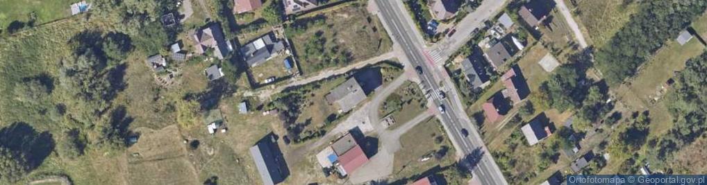 Zdjęcie satelitarne Przeds Prod Handl Tormon Dumka Ewa Małecki Ryszard