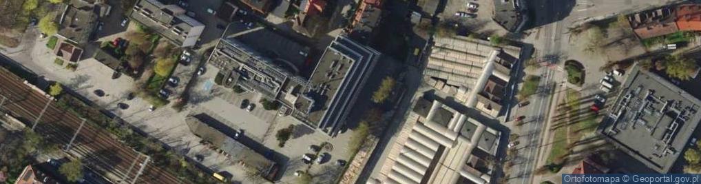 Zdjęcie satelitarne Przeds Prod Handl Usług Retro