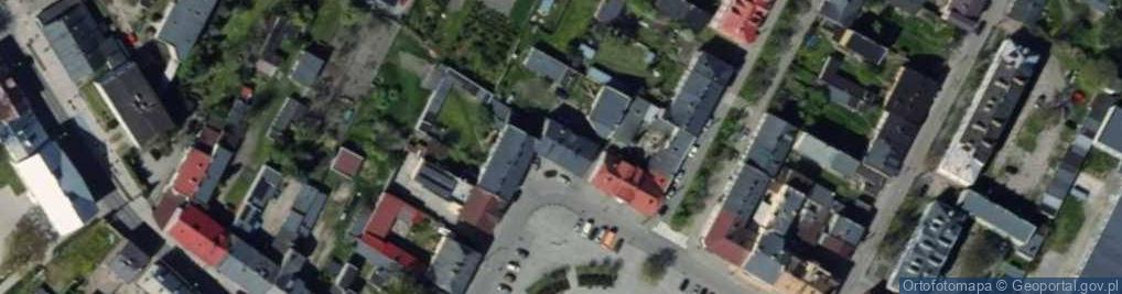 Zdjęcie satelitarne Przeds Produkcji Handlu i Usług Camini