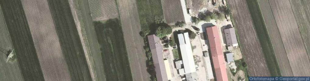 Zdjęcie satelitarne Przeds Produkcji Materiałów Budowlanych Sted E Kupis T M Stefanów