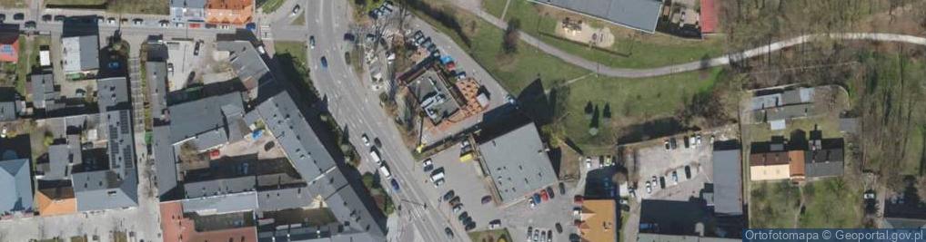 Zdjęcie satelitarne Przeds Produkcyjno Handlowo Usługowe Iranna Łajszczak H Słoma i