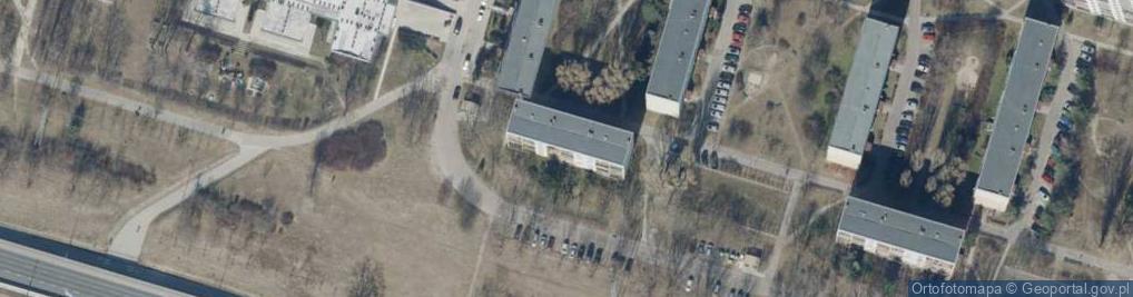 Zdjęcie satelitarne Przeds Produkcyjno Handlowo Usługowe MIX Pol