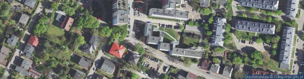 Zdjęcie satelitarne Przeds Produkcyjno Handlowo Usługowe Vektor II