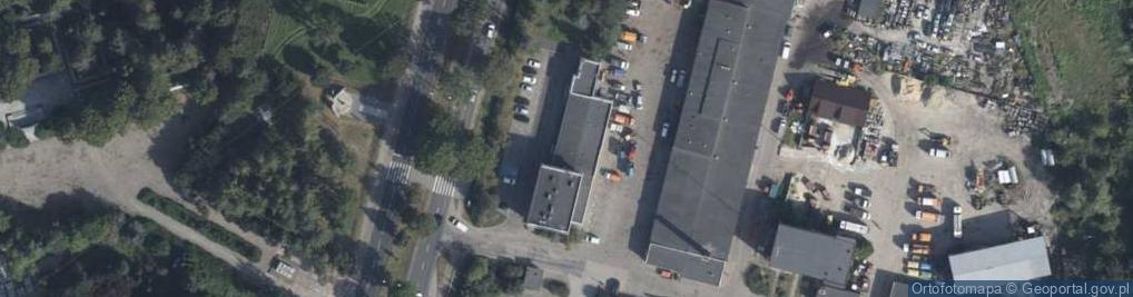 Zdjęcie satelitarne Przeds Produkcyjno Usługowo Handlowe Commando Sławomir Pawlicki