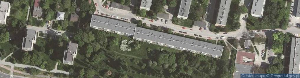 Zdjęcie satelitarne Przeds Projektowo Wykonawcze Budownictwa Elwas