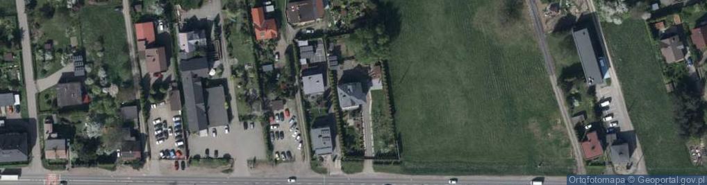 Zdjęcie satelitarne Przeds Przem Handl Usługowe Sezam Magnowski Jan Sałaga Robert