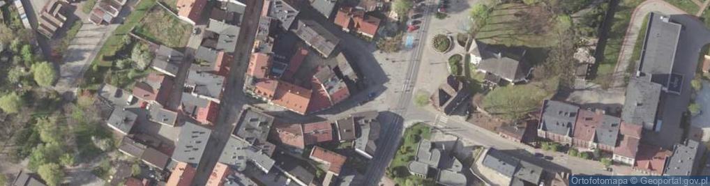 Zdjęcie satelitarne Przeds Reklamowo Handlowe Anad Świerc Anna Górnioczek Adam