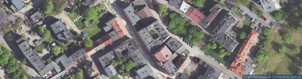 Zdjęcie satelitarne Przeds Usł Turystycznych i Przewozowych RCR Jerzy Ryfiak Jan Ryfiak