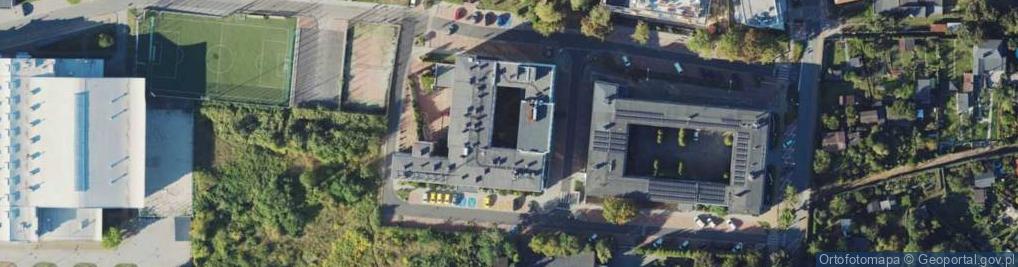 Zdjęcie satelitarne Przeds Wielobranżowe K 7 Malinowska M Szędzielorz J