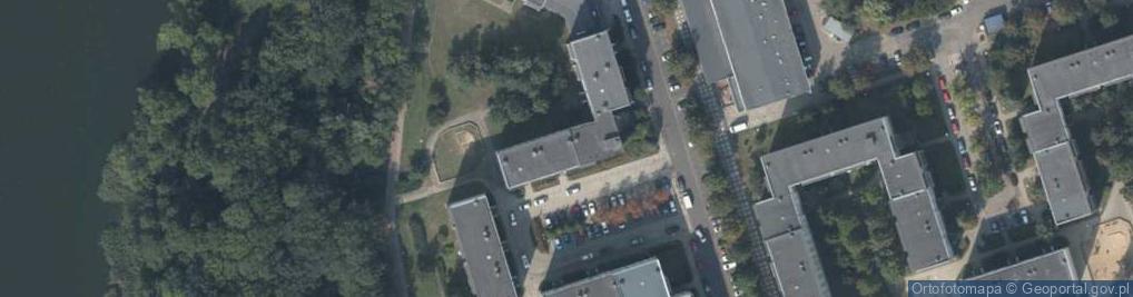Zdjęcie satelitarne Przeds Wielobranżowe Potus Begier z Słabolepsza H Hryniewiecki z