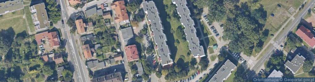 Zdjęcie satelitarne Przedsięb Produkc Handl Usługowe Batix