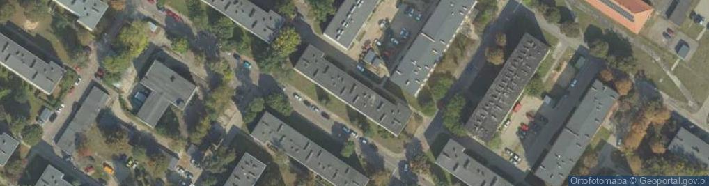 Zdjęcie satelitarne Przedsięb Wielobr Dan Hen Dorota Wiśniewska Henryk Szczęsny