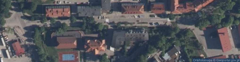 Zdjęcie satelitarne Przedsiębiorstwa Gospodarki Komunalnej