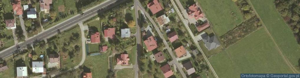 Zdjęcie satelitarne Przedsiębiorstwo Aqua w Strzyżowie