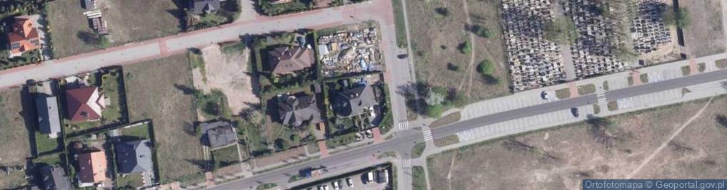 Zdjęcie satelitarne Przedsiębiorstwo Budowlane Olsbud