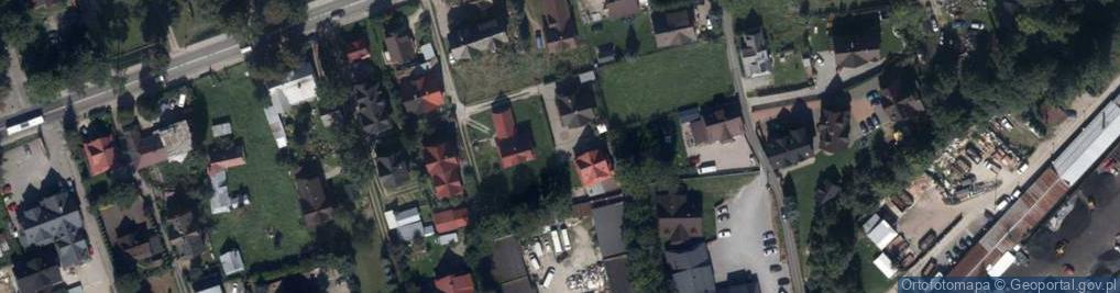 Zdjęcie satelitarne Przedsiębiorstwo Budowlane -Podhale- w Likwidacji