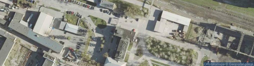 Zdjęcie satelitarne Przedsiębiorstwo Budownictwa Metalowego Mostostal Chełm