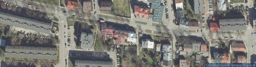 Zdjęcie satelitarne Przedsiębiorstwo Budownictwa Ogólnego Olimp Bis