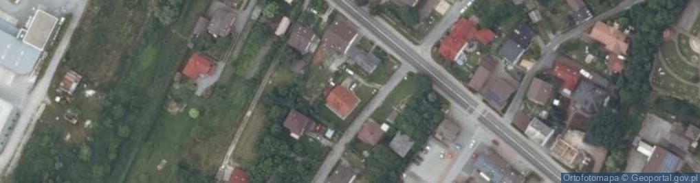Zdjęcie satelitarne Przedsiębiorstwo Budowy Domów Ekodom Krzysztof Głuch Roman Molęda