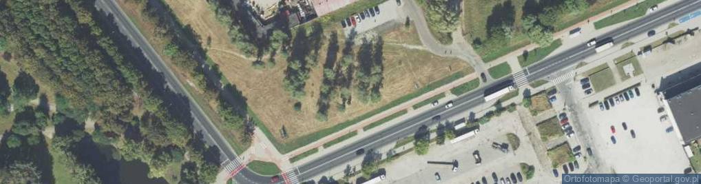 Zdjęcie satelitarne Przedsiębiorstwo Energetyki Cieplnej w Śremie