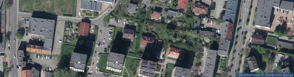 Zdjęcie satelitarne Przedsiębiorstwo Geodezyjne Pryzmat