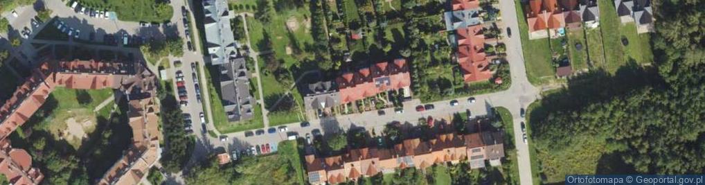 Zdjęcie satelitarne Przedsiębiorstwo Geodezyjno Techniczne Geotech Jan Oziębło &